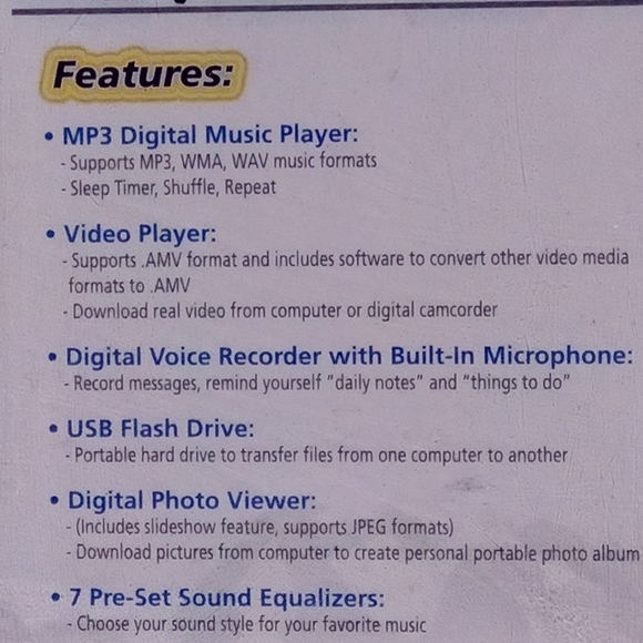 Innovage MP3 Player - Picture 6 of 7